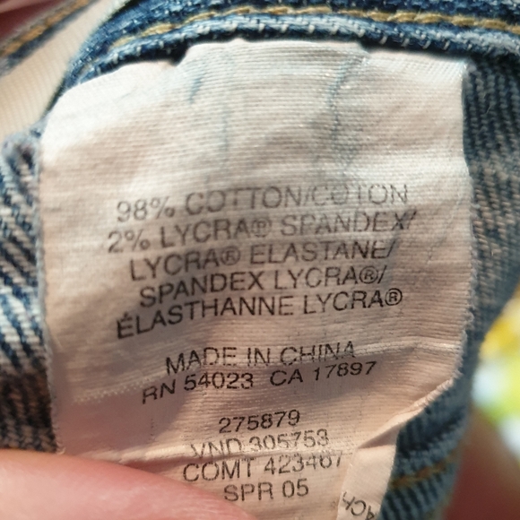 Y2K Gap Jean Skirt. - Picture 8 of 8